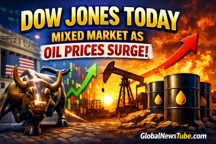 Dow Jones Today Mixed Market as Oil Prices Surge | globalnewstube.com