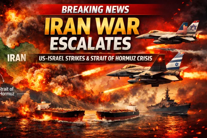 Iran War Escalates: US-Israel Strikes, Strait of Hormuz Tensions and Global Security Concerns| GlobalNewsTube.com