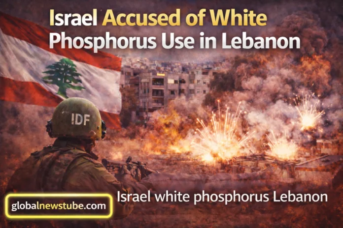 Israel White Phosphorus Lebanon HRW Accuses Israel of Unlawful Use | globalnewstube.com