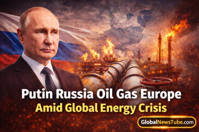 Putin Russia Oil Gas Europe Amid Global Energy Crisis| globalnewstube.com