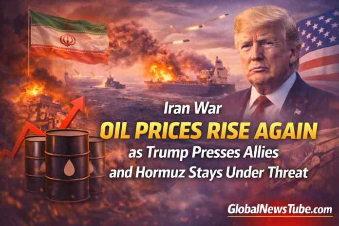 Iran War Oil Prices Rise Again as Trump Presses Allies and Hormuz Stays Under Threat | globalnewstube.com