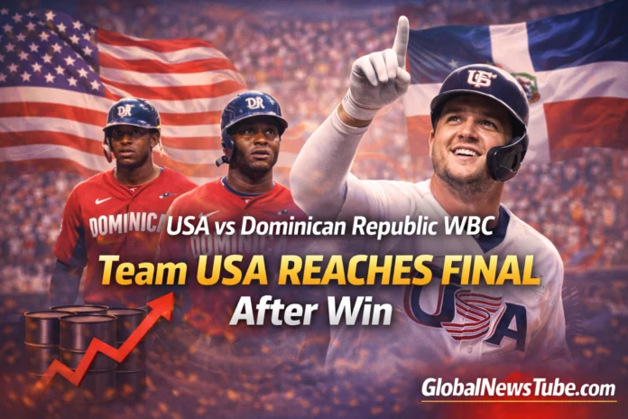 USA vs Dominican Republic WBC Team USA Reaches Final After Win | globalnewstube.com