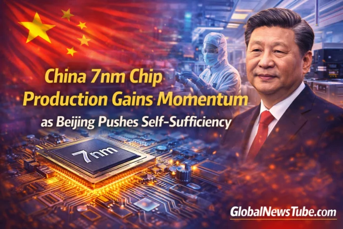 China 7nm Chip Production Gains Momentum as Beijing Pushes Self Sufficiency | globalnewstube.com