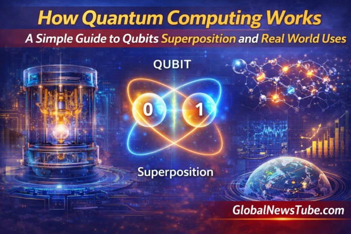 How Quantum Computing Works A Simple Guide to Qubits Superposition and Real World Uses | globalnewstube.com