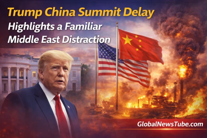 Trump China Summit Delay Highlights a Familiar Middle East Distraction globalnewstube.com