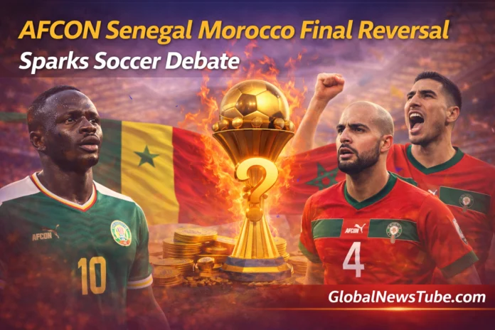 AFCON Senegal Morocco Final Reversal Sparks Soccer Debate | globalnewstube.com