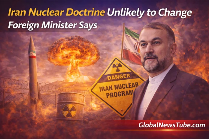 Iran Nuclear Doctrine Unlikely to Change Foreign Minister Says | globalnewstube.com