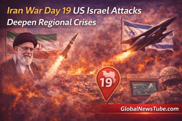 Iran War Day 19 US Israel Attacks Deepen Regional Crises | globalnewstube.com