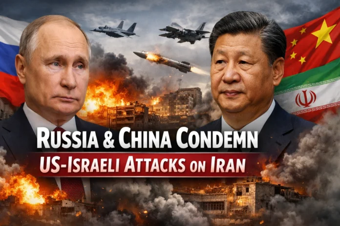Russia and China Condemn US Israeli Attacks on Iran Rising Global Tensions | GlobalNewsTube.com