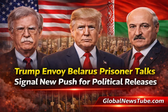Trump Envoy Belarus Prisoner Talks Signal New Push for Political Releases | globalnewstube.com
