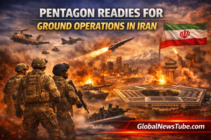 Pentagon Readies for Ground Operations in Iran | globalnewstube.com