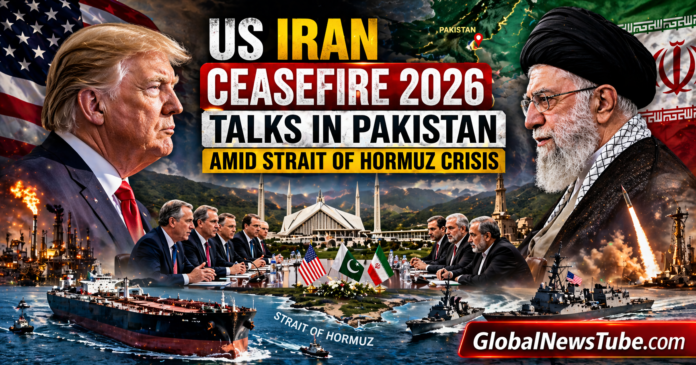 US Iran Ceasefire 2026 Talks in Pakistan Amid Strait of Hormuz Crisis | globalnewstube.com