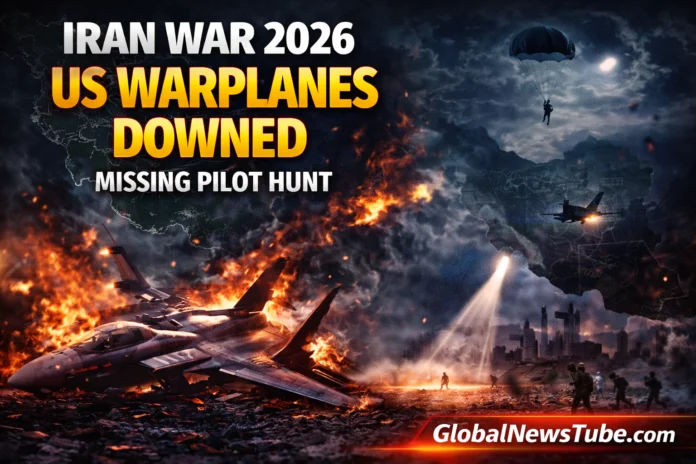 Iran War 2026 Downed US Warplanes and the Hunt for a Missing Pilot | globalnewstube.com