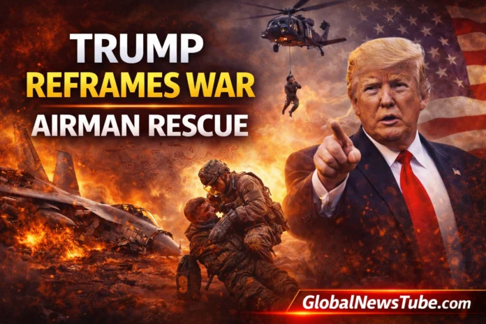 Trump Seizes Rescue of Downed Airman to Reframe Iran War | globalnewstube.com