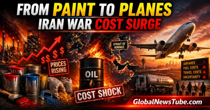 Paint to Planes How the Iran War Lifts Costs and Darkens Outlooks | globalnewstube.com