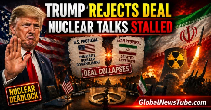 Trump Rejects Iran War Proposal as Nuclear Dispute Stalls Peace Talks | globalnewstube.com