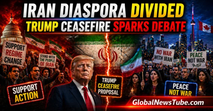 Iran North American Diaspora Divided After Trump Ceasefire Proposal Sparks Debate | globalnewstube.com