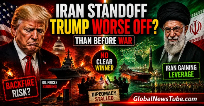 Iran Standoff Could Leave Trump Worse Off Than Before War | globalnewstube.com