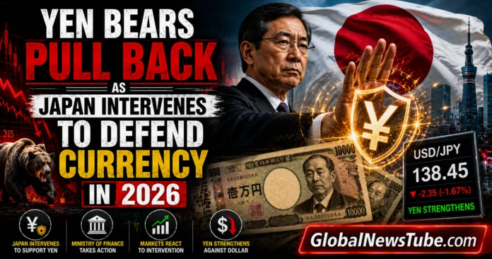Yen Bears Pull Back as Japan Intervenes to Defend Currency in 2026 | globalnewstube.com