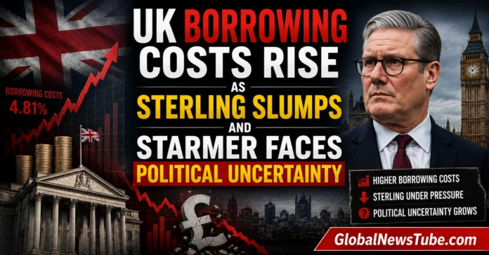 UK Borrowing Costs Rise as Sterling Slumps and Starmer Faces Political Uncertainty | globalnewstube.com