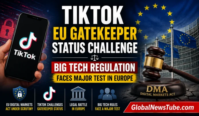 TikTok EU Gatekeeper Status Challenge Big Tech Regulation Faces Major Test in Europe | globalnewstube.com