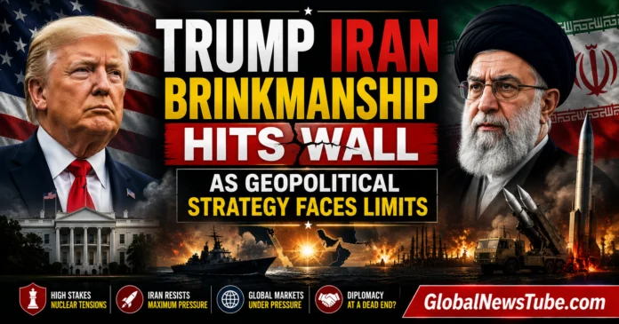 Trump Iran Brinkmanship Hits Wall as Geopolitical Strategy Faces Limits | globalnewstube.com