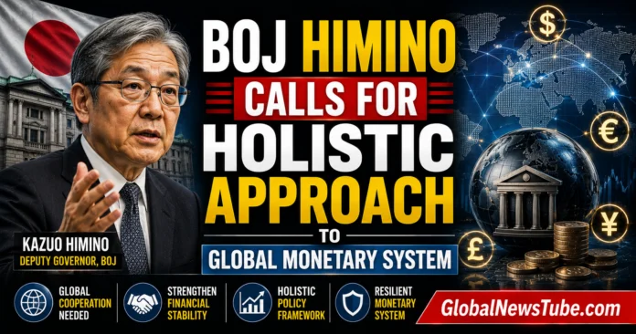 BOJ Himino Calls for Holistic Approach to Global Monetary System | globalnewstube.com