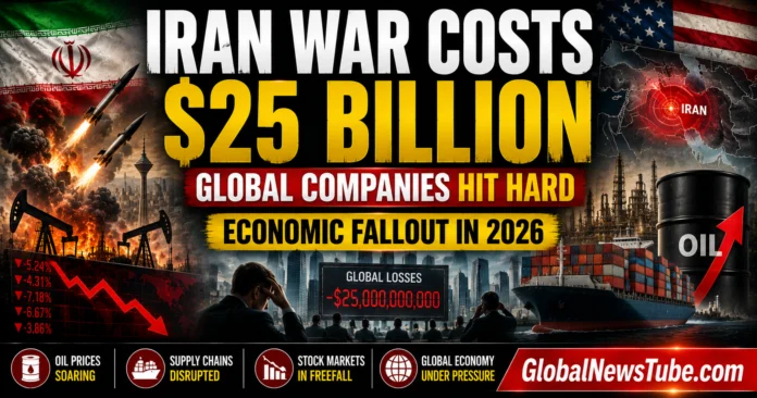 Iran War Costs Global Companies $25 Billion as Economic Fallout Deepens in 2026 | globalnewstube.com